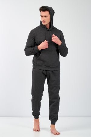 Moda Clubu Erkek Siyah Eşofman Takımı