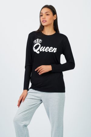 Moda Clubu Pijama Takımı Queen – Kadın